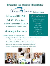 Cocoa Beach Hotel Job Fair Flyer (3)