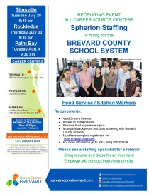 Brevard County School System - Food Service Workers