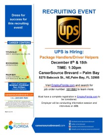UPS Recruiting Event PALAM BAY_20151208 and 15