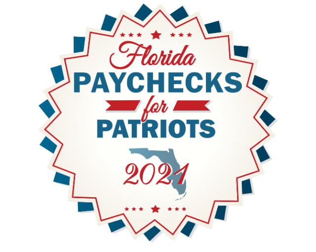 Paychecks for Patriots 2021 logo