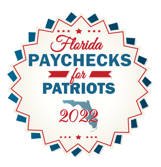 Florida Paychecks for Patriots 2022 logo