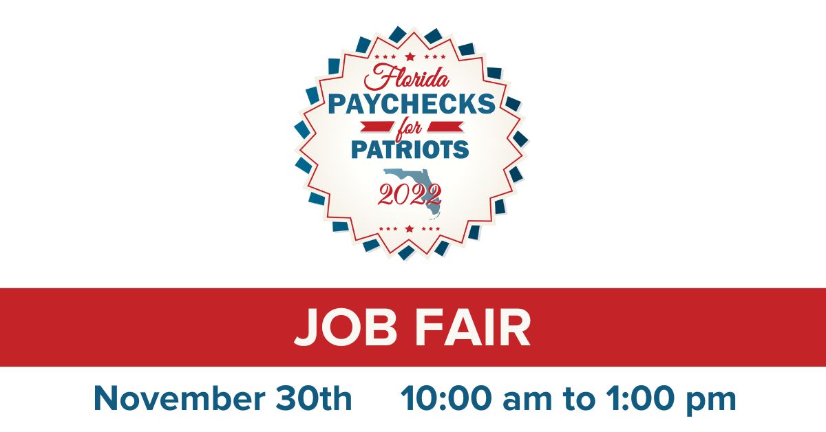 Paychecks for Patriots Job Fair